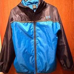 Under Armour Youth Large Blue and Black Jacket